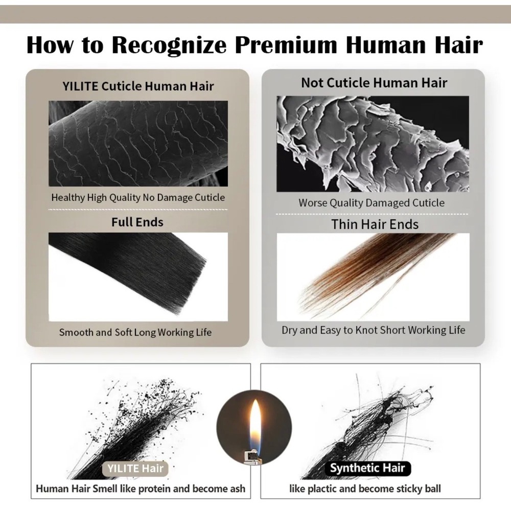 Yilsite 22 Inch Tape In Remy Human Hair Extensions P4 27 T4 Highlight Blonde - Picture 9 of 9